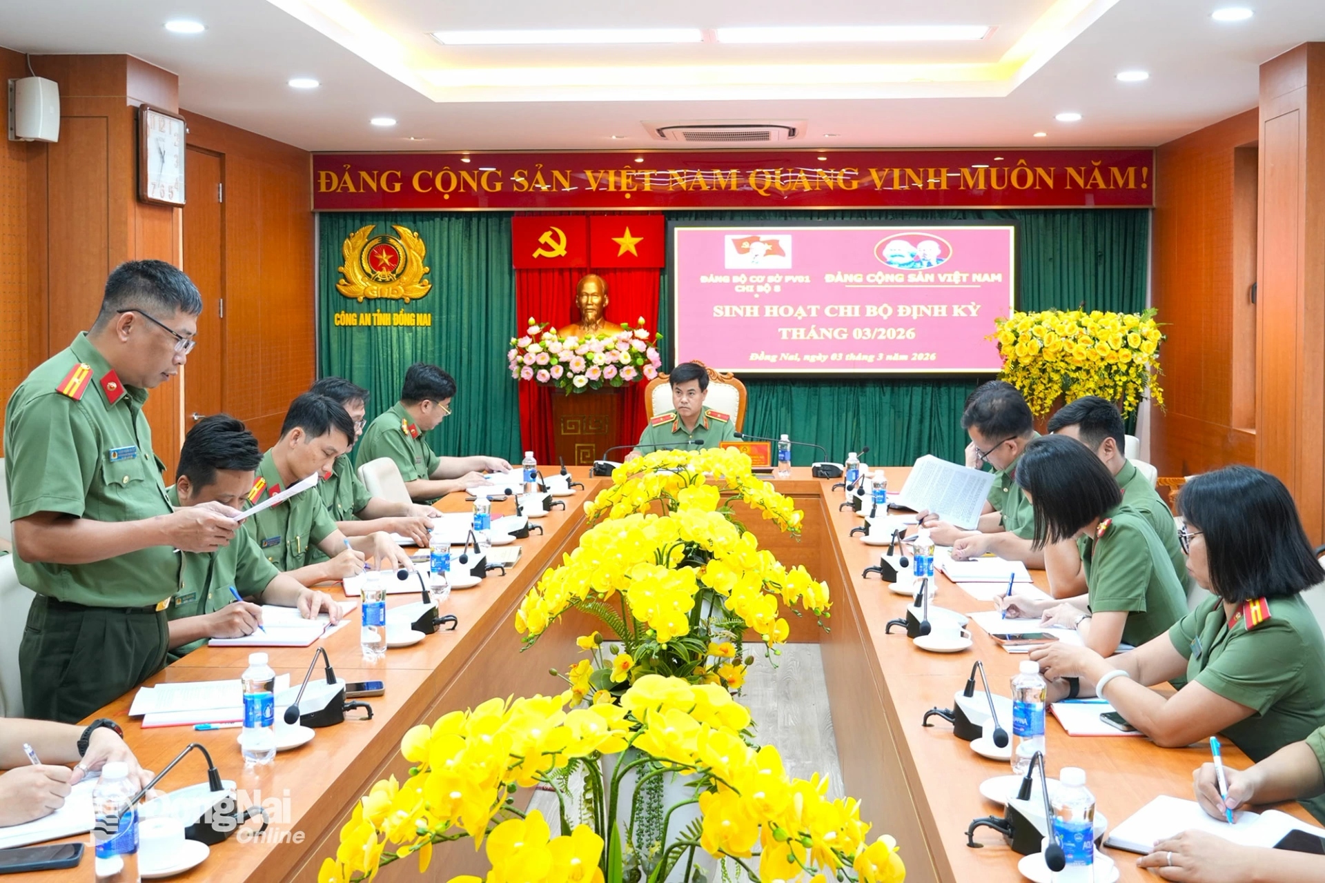 Đổi mới sinh hoạt Đảng trong lực lượng công an